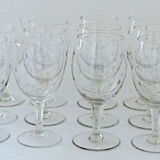 Service art deco 24 stemware crystal