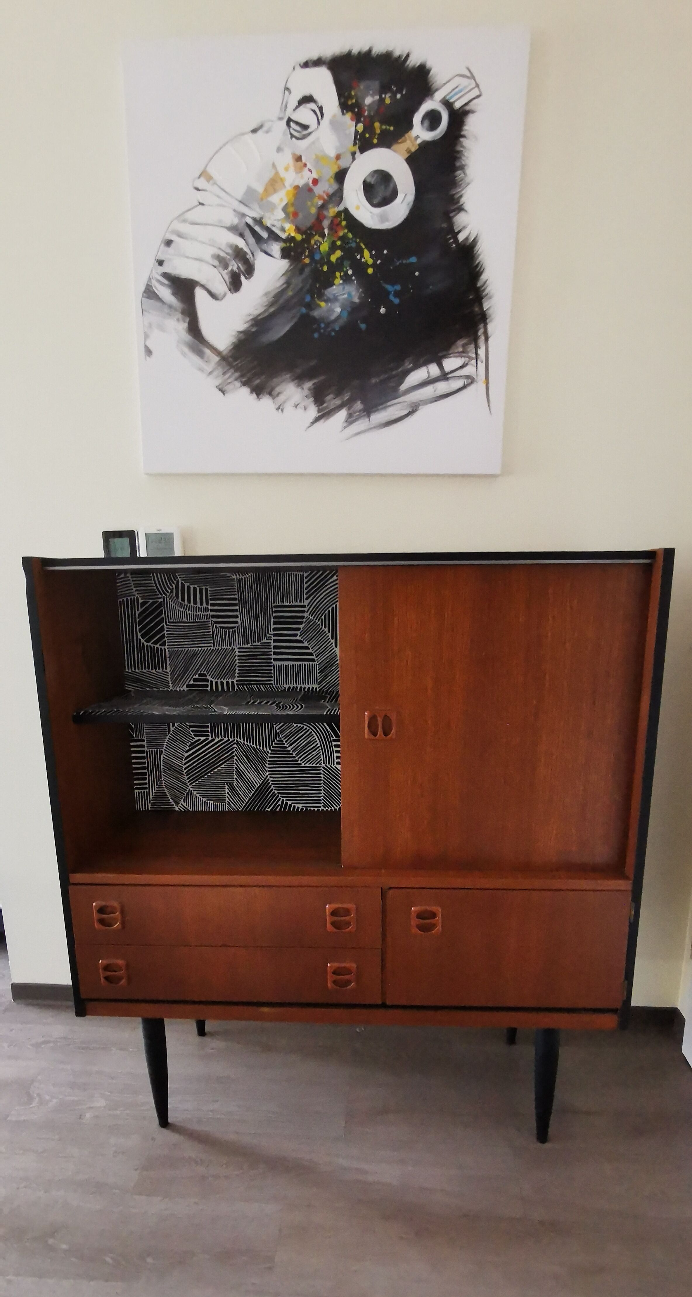 Vintage storage cabinet