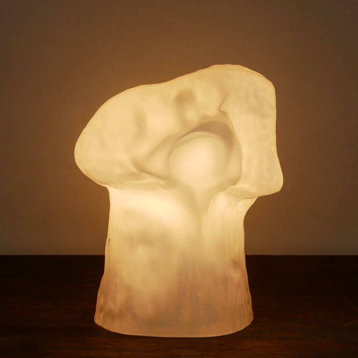 Grande lampe Osso en verre de Murano, par Carlo Nason pour Mazzega, vintage 1970.