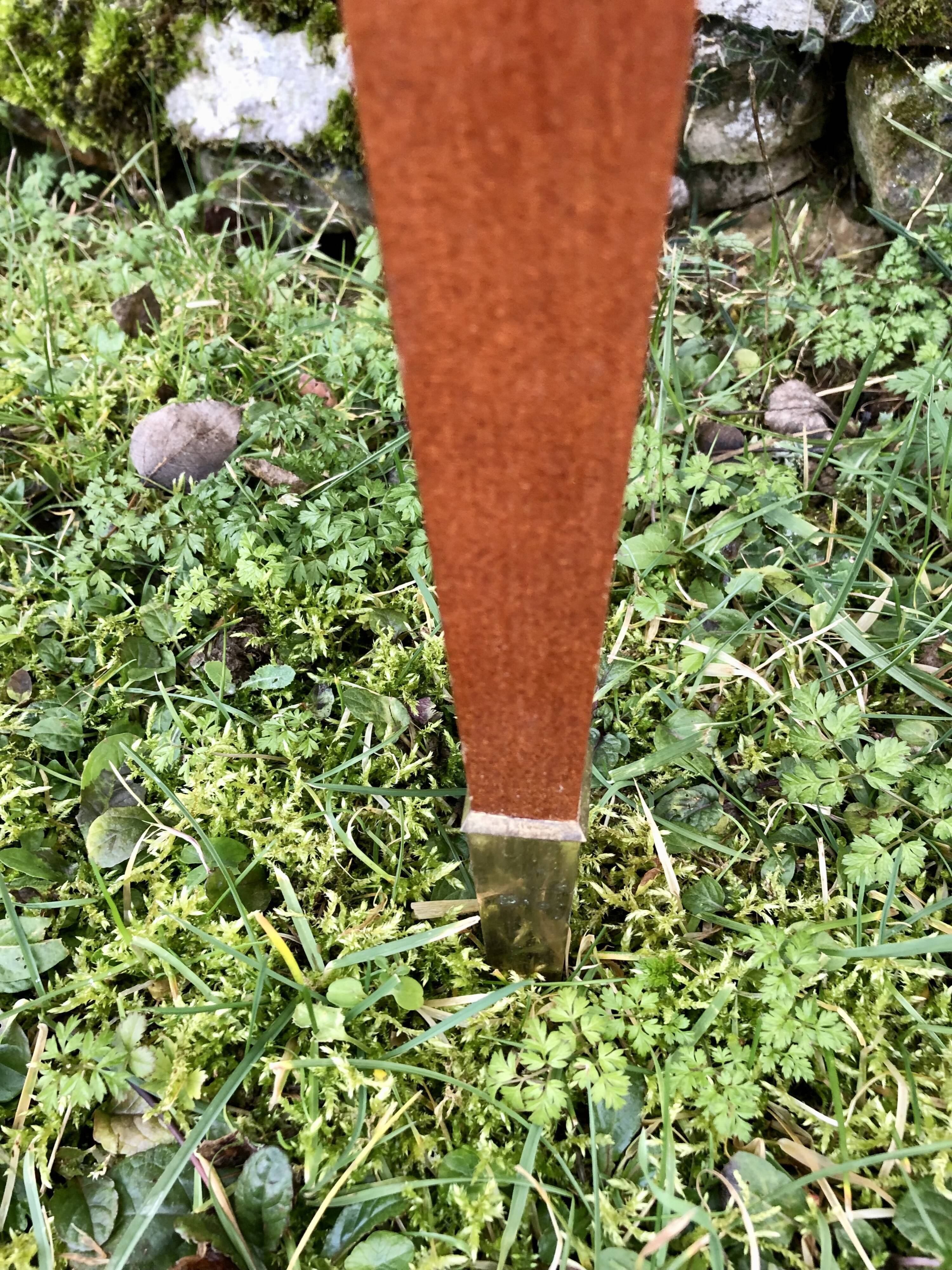 Varnished bedside tables