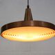 Vintage Copper Pendant Lamp: 1960s Scandinavian Design