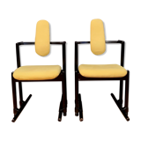 Pair of Flysit armchairs by Peter Opsvik Stokke Norway 1990s