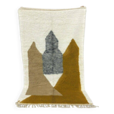 Tapis pour decoration fait main en laine taille 200 x 300 cm