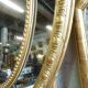 Mirror medallion dore of the 19th century 180x116cm