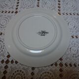 8 Sarreguemines dessert plates