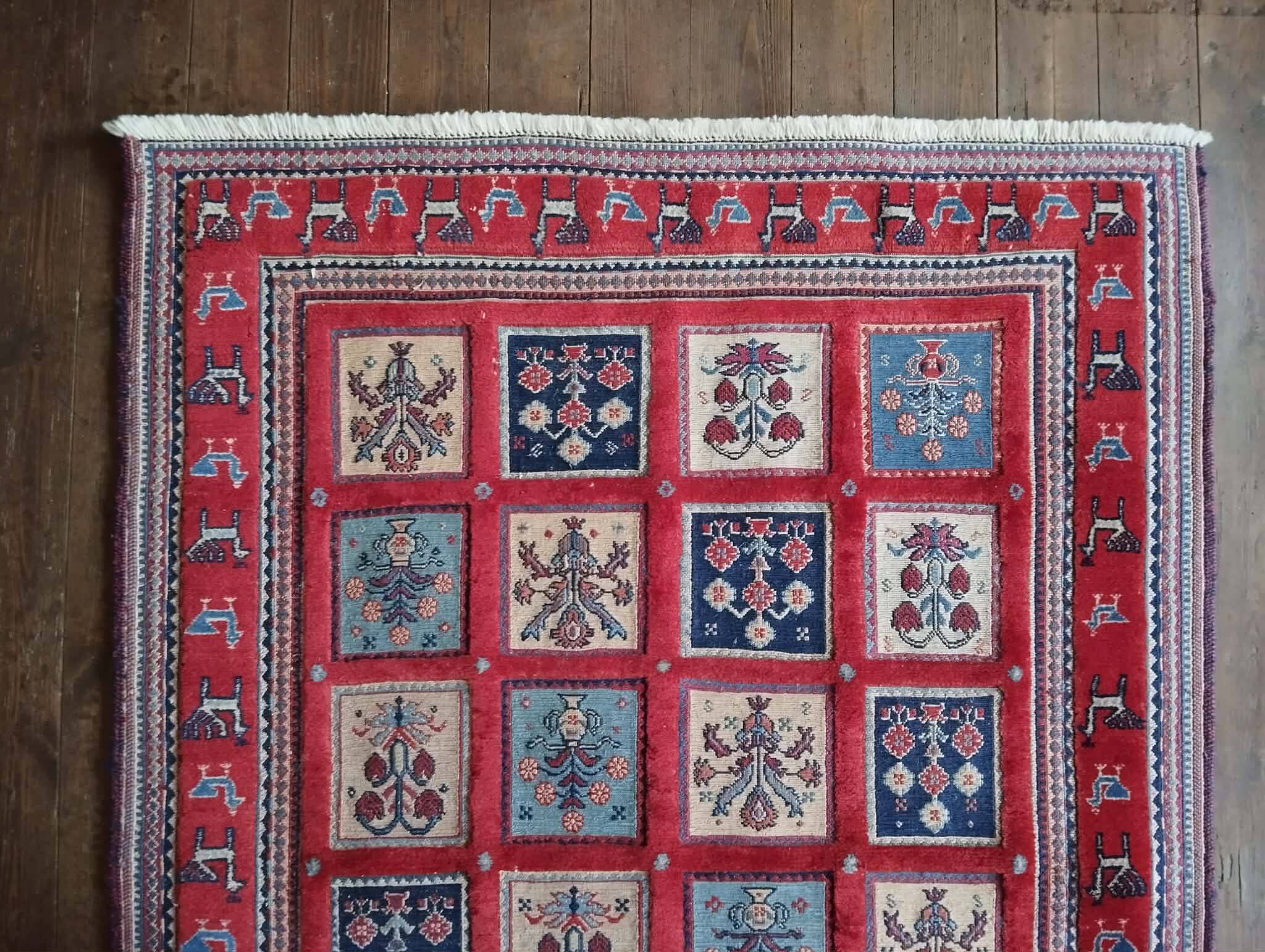 Persian Gabbeh Kilim Rug 186x118cm