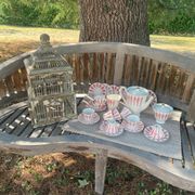 Set of 2 vintage Digoin coffee cups