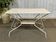 1980s metal garden table
