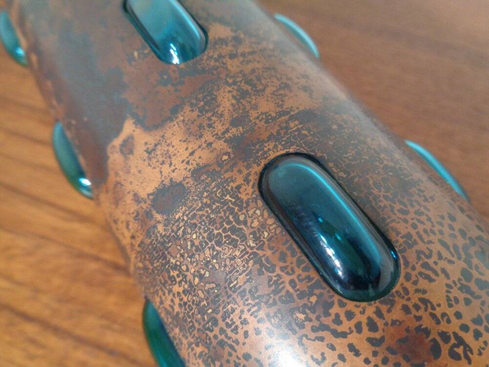 Copper and Glass Set by Nanny Still for Raak Amsterdam, 1970s, Set of 5