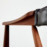 Model chair 213 in teak by Th. Harlev for Farstrup M-bler 60s