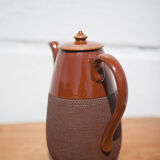 Glazed clay coffee or tea maker