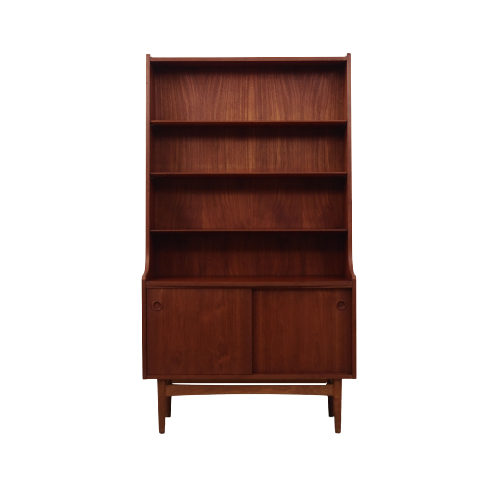 Teak bookcase, Danish design, 1960s, designer: Johannes Sorth