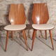 Pair of Max Bill Modernist Chairs for Baumann 1960