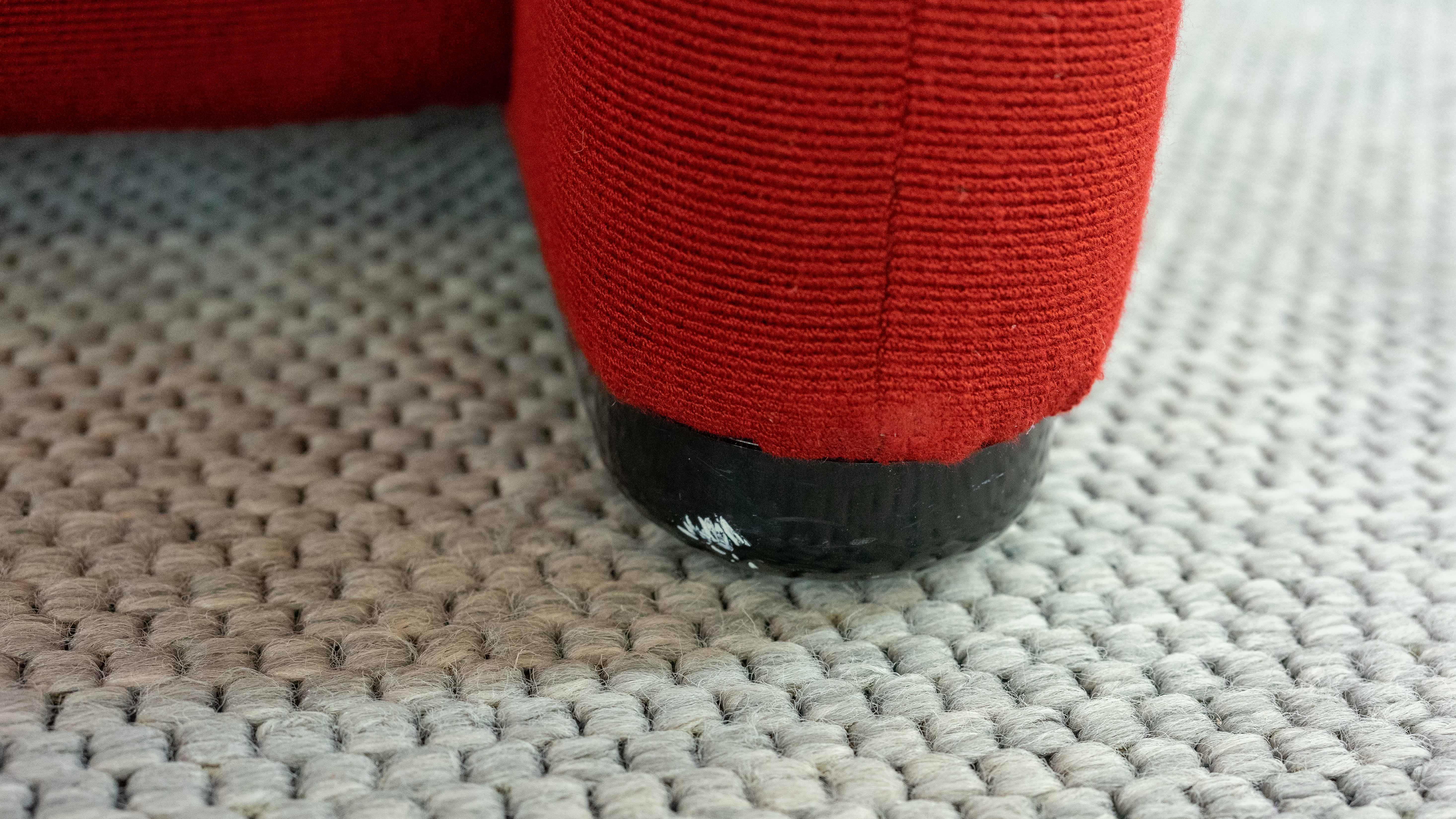 Maralunga 3-seater Sofa red by Vico Magistretti for Cassina, Italy