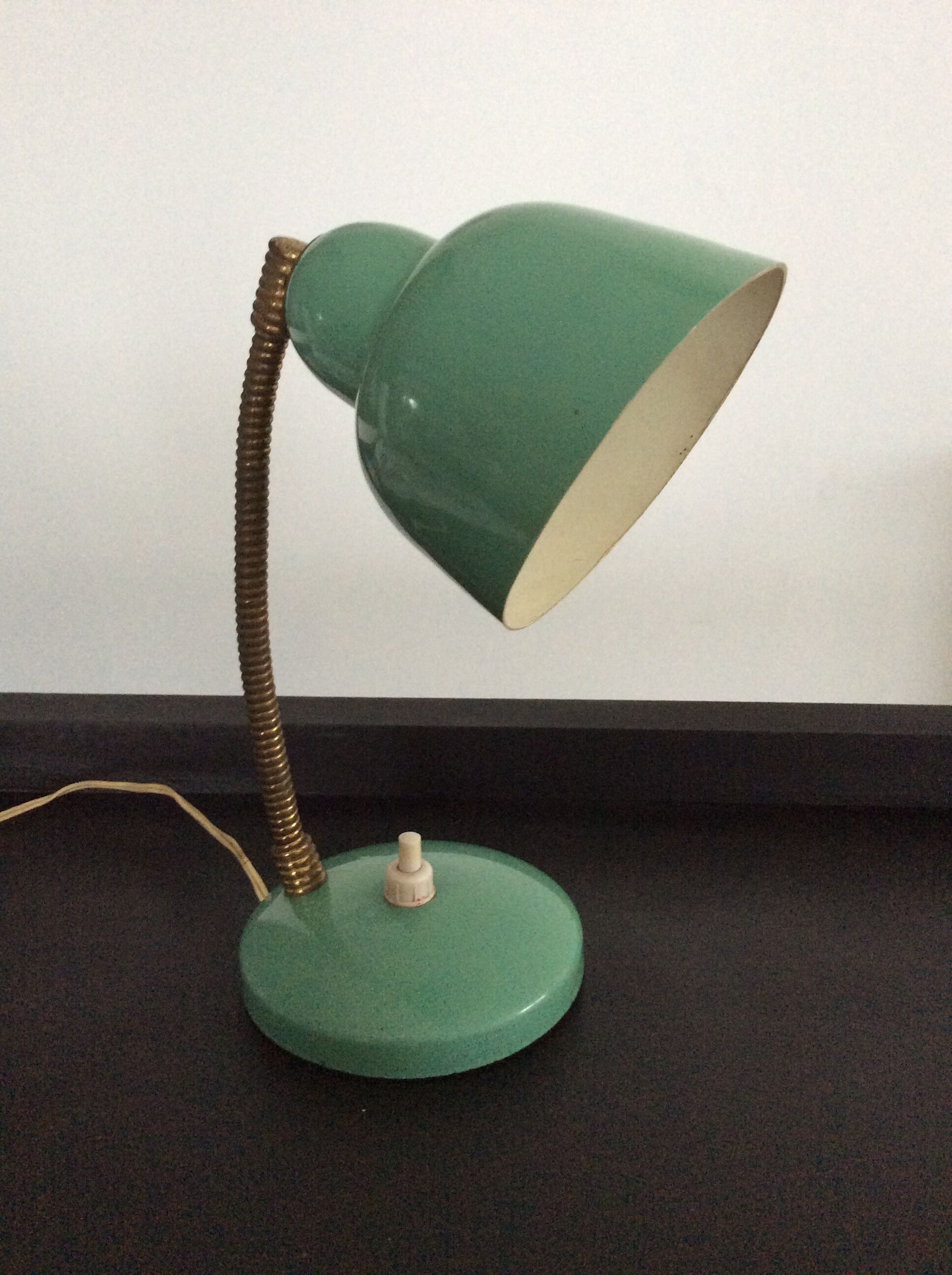 Casserole lamp from the 50s