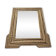 Miroir en bois et stuc doré