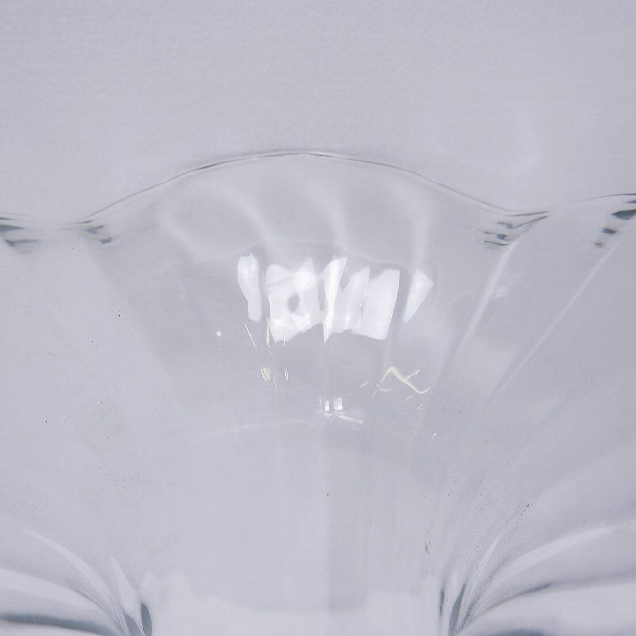 Vase en verre transparent attribué à Peill & Putzler - Vers 1970