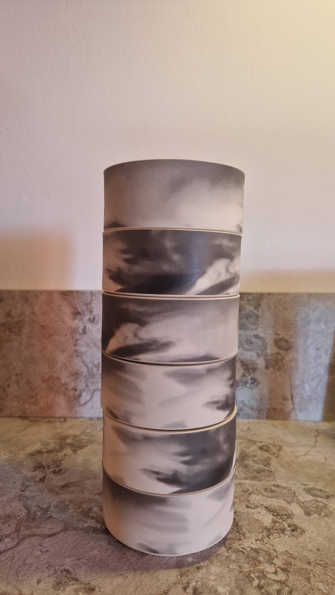 Set of 6 bowls or small salad bowls in stoneware by Molde, Portuguese ceramist.