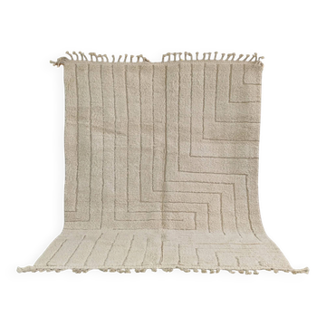 Large Beni Ouarain rug, 295 x 210 cm