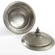 Eclectic caviar server, silver-plated brass, Henneberg Brothers, Poland, 19th century