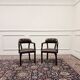 Set of English Chesterfield Desk Chairs