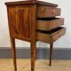 Small chiffonnier table in Louis XVI style.