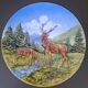 Majolika vintage plates 1960