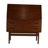 Danish design drop front secretary desk by Arne Wahl Iversen
