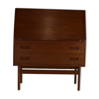 Danish design drop front secretary desk by Arne Wahl Iversen