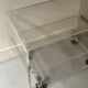 Hi-fi TV unit - coffee table in plexiglass by D. Lange, Roche Bobois 1970