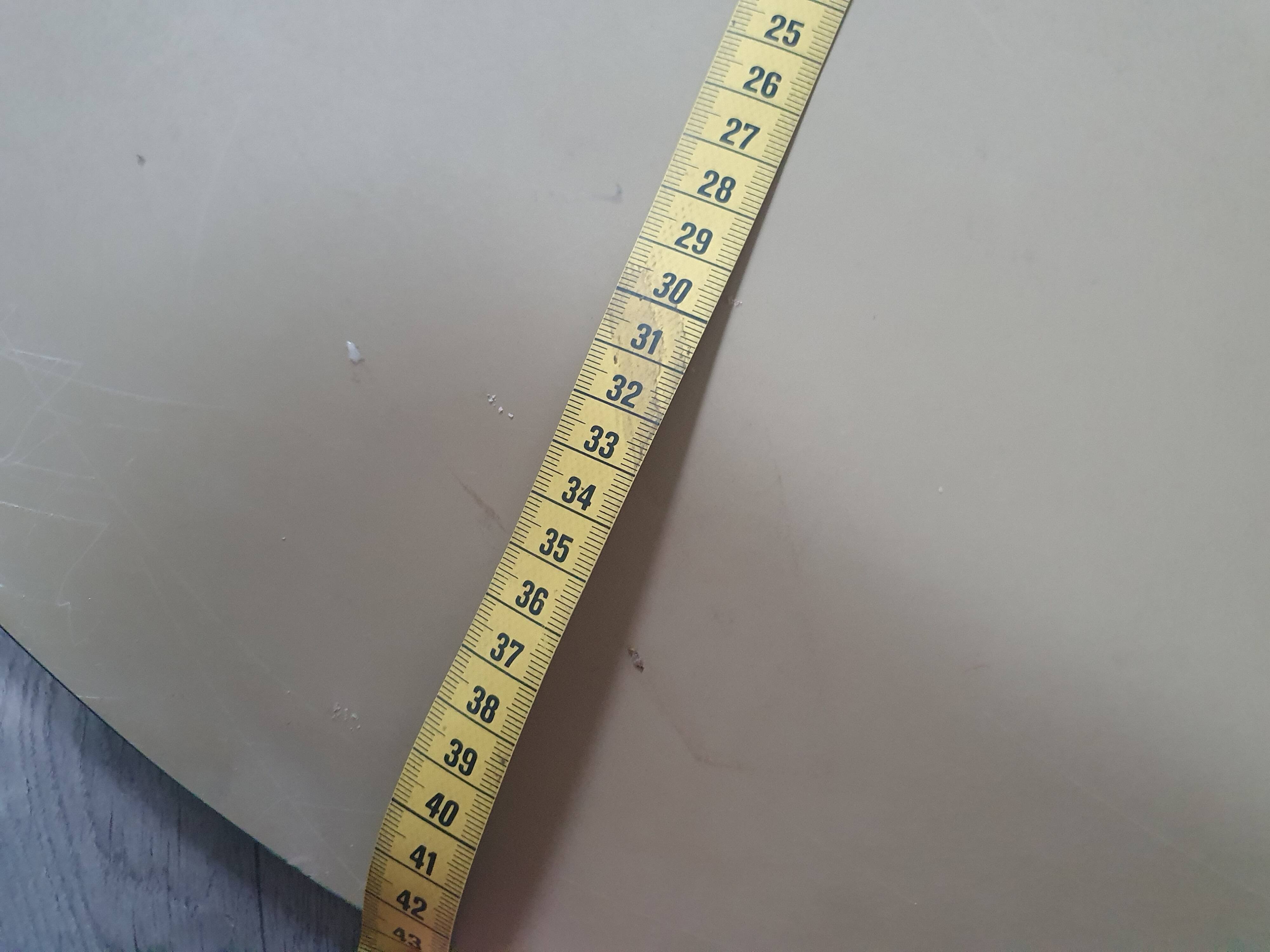 Miroir oval biseauté vintage année 60 60cm sur 42cm