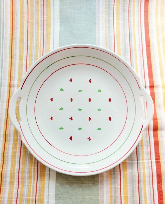 Lunéville cake plate