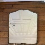 Vintage rope effect mirror