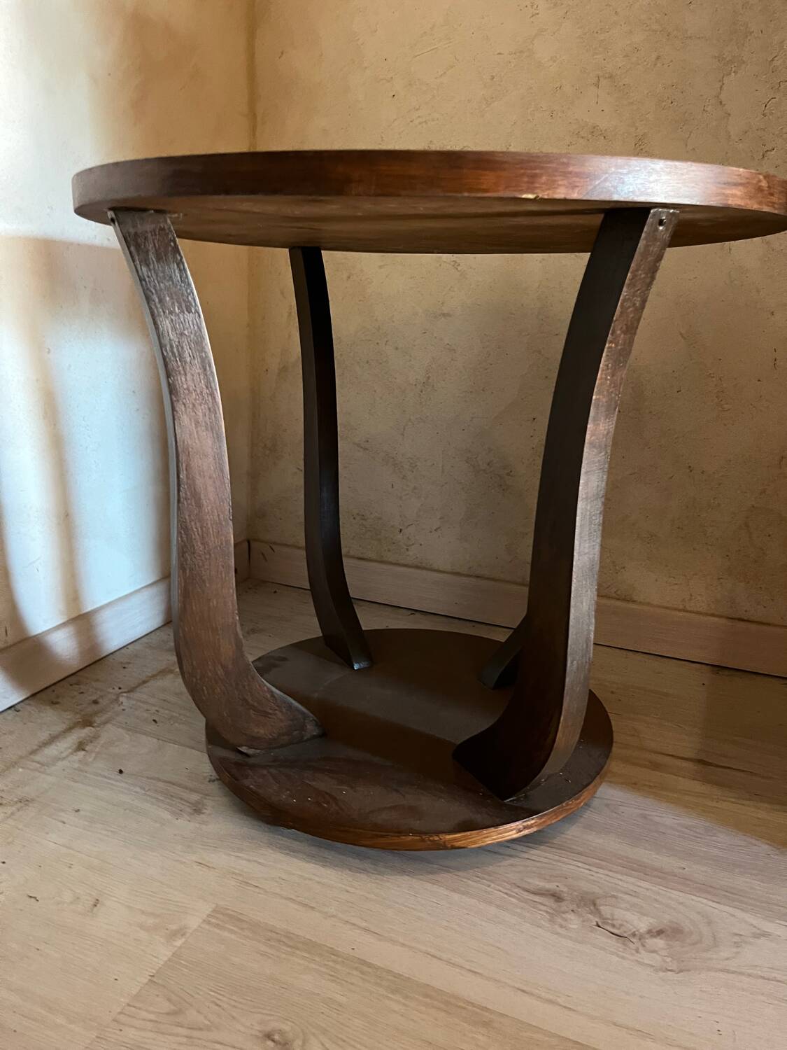Vintage side table art deco style 1950/60