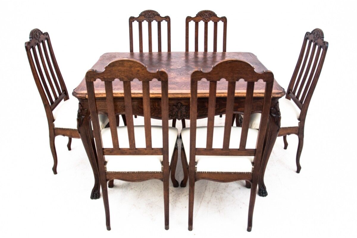 Dining set, France, around 1920.
