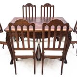 Dining set, France, around 1920.