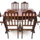Dining set, France, around 1920.