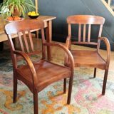 Pair of bistro chairs