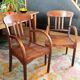 Pair of bistro chairs