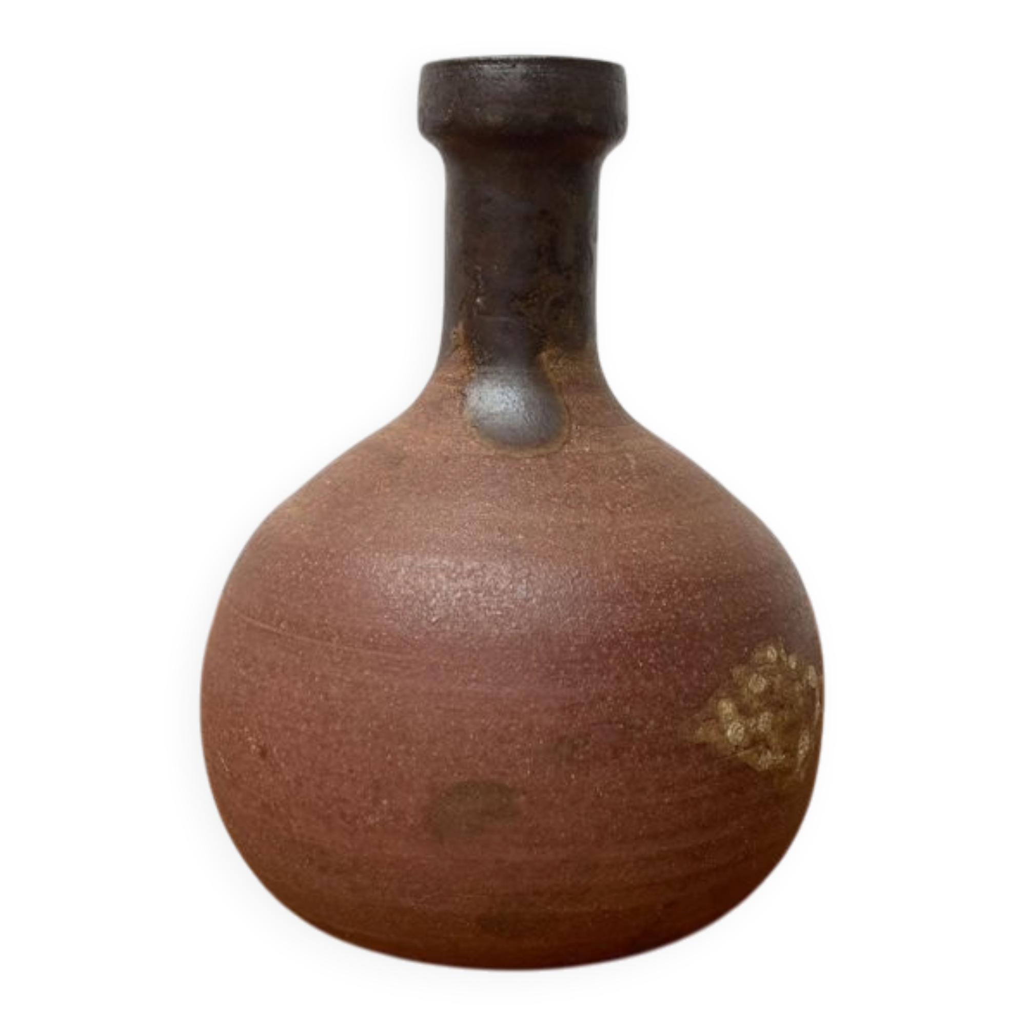 Mid-century German studio pottery vase by Melitta Teubner, 1960s.