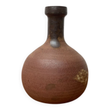 Mid-century German studio pottery vase by Melitta Teubner, 1960s.