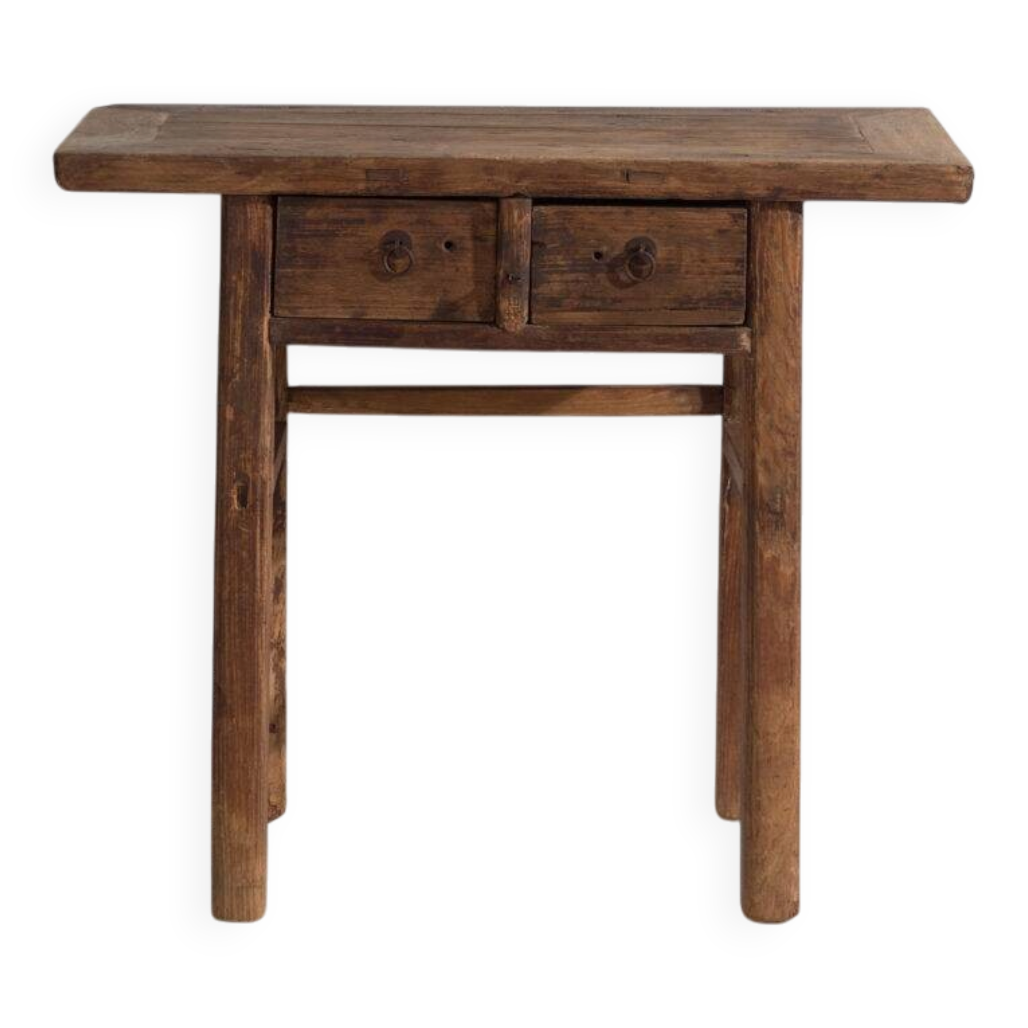 Console ancienne en bois d'orme – Chine, vers 1920
