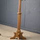 Rustic oak and Murano glass floor lamp, 1960s
