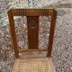 Chaise cannée art déco