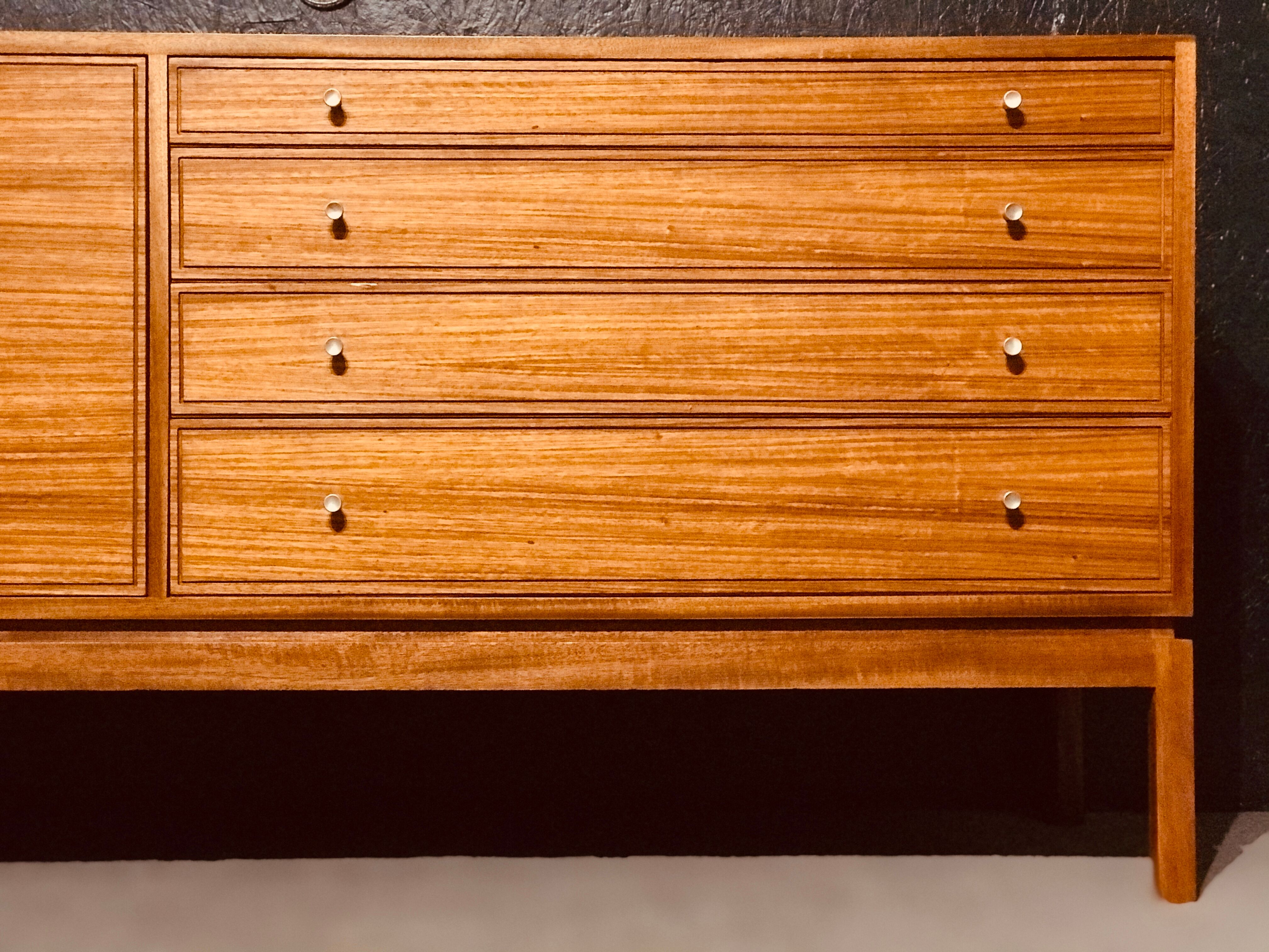 Mid century sideboard from White and Newton made in Portsmouth in Walnut