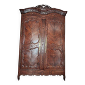 Armoire rennaise signée, 1858