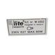 E/Lite - model 4502 - Applique - Made in Holland - 80's