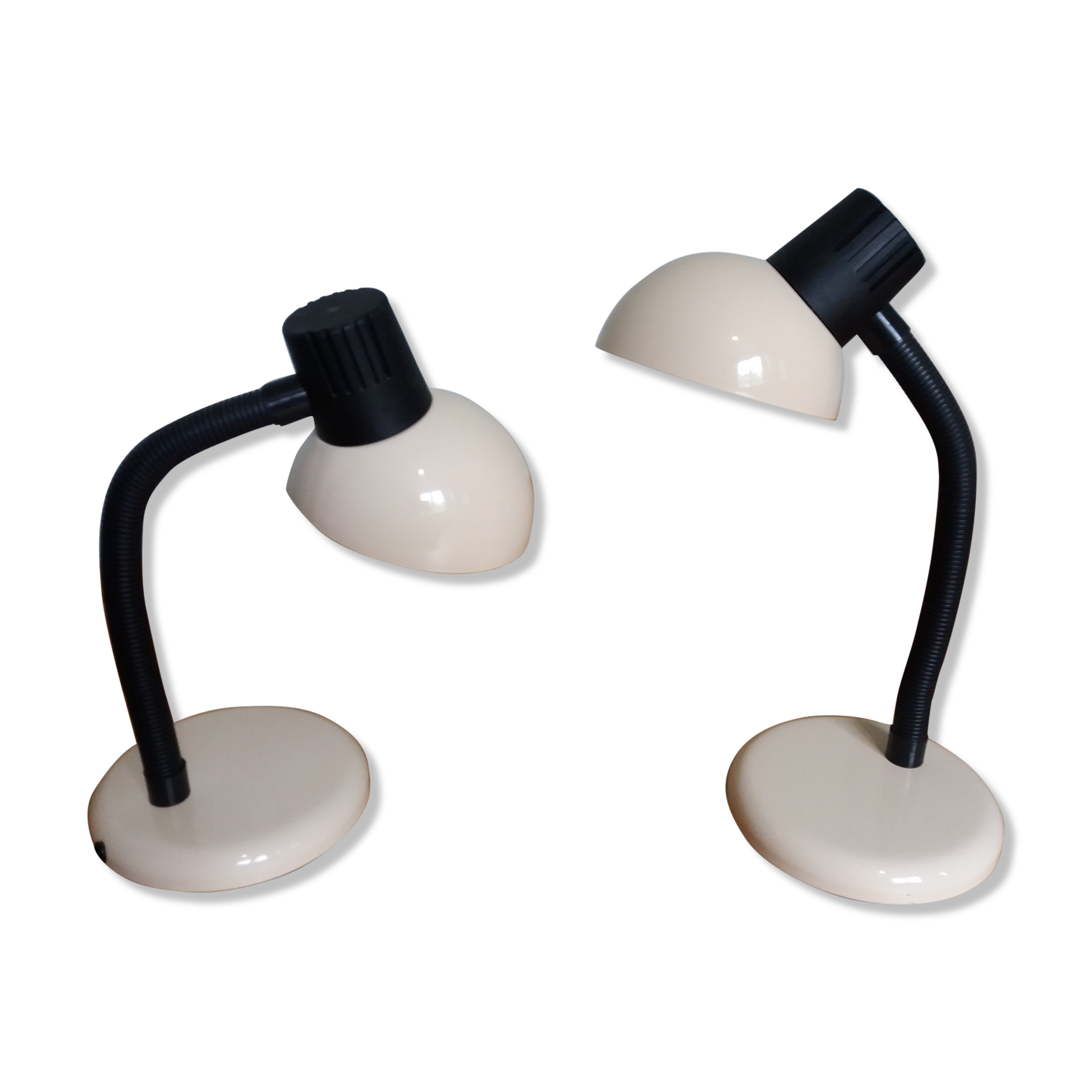 2 lampes de bureau flexible italienne Brama Milano