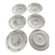 Lot of 6 dessert plates Scherzer