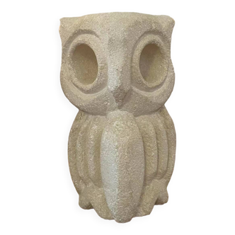 Owl lamp signed Albert Tormos, France, 1970s